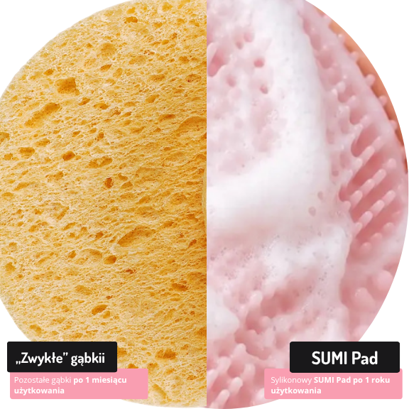 SUMI Face Pad — Japoński Pad Głęboko Oczyszczający