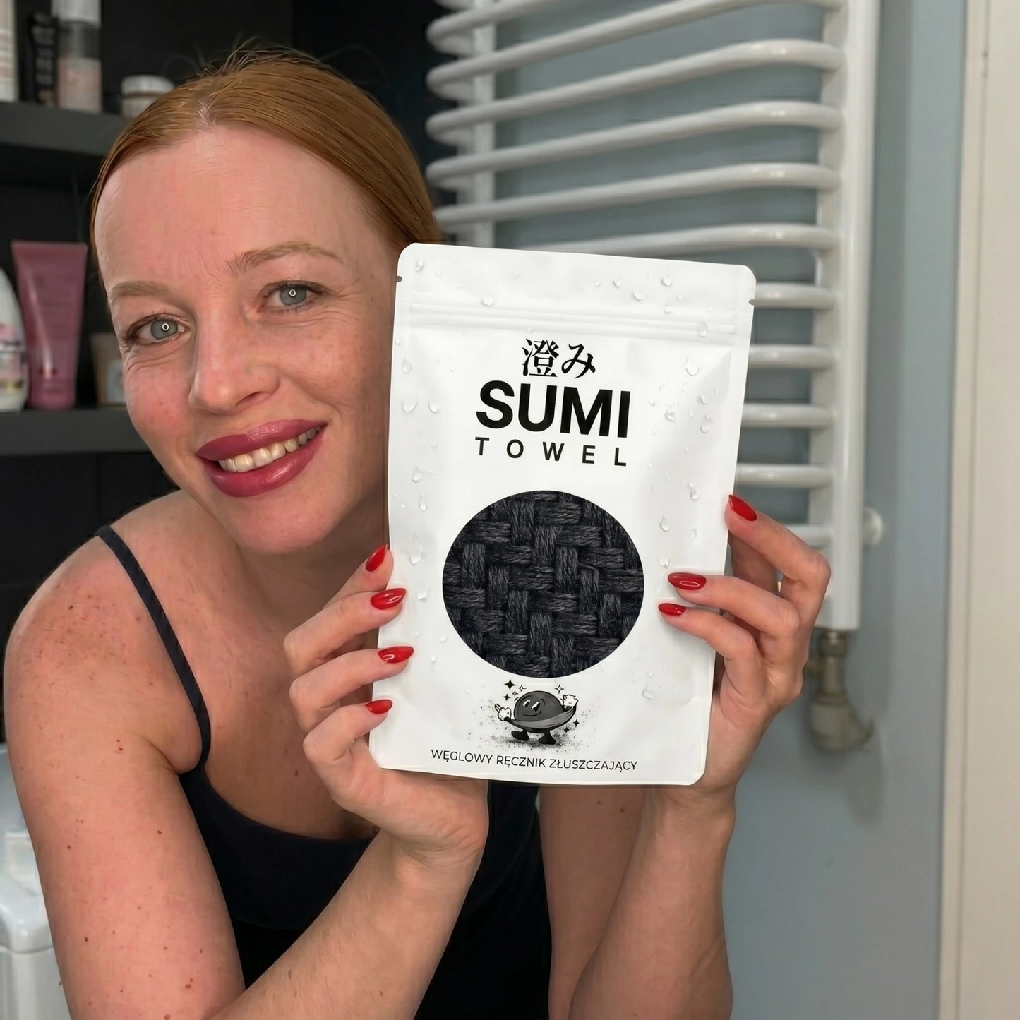 SUMI TOWEL - Złuszczający ręcznik peelingujący