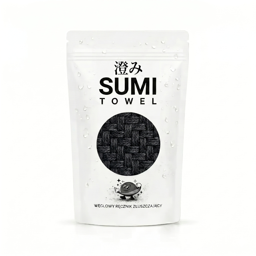 SUMI TOWEL - Złuszczający ręcznik peelingujący