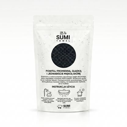 SUMI TOWEL - Złuszczający ręcznik peelingujący