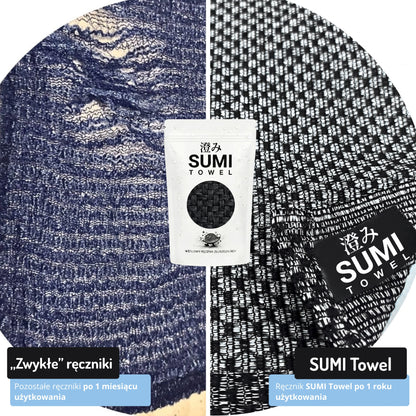 SUMI TOWEL - Złuszczający ręcznik peelingujący