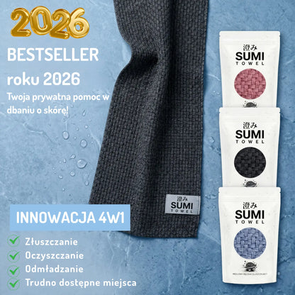 SUMI TOWEL - Złuszczający ręcznik peelingujący