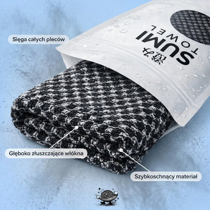SUMI TOWEL - Złuszczający ręcznik peelingujący
